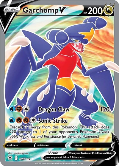 Garchomp V #178 Astral Radiance
