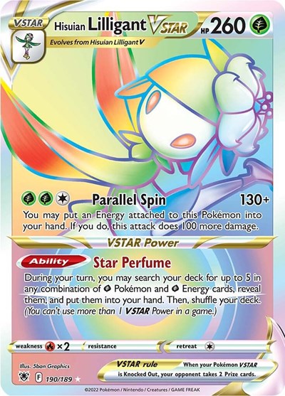 Hisuian Lilligant VSTAR #190 Astral Radiance
