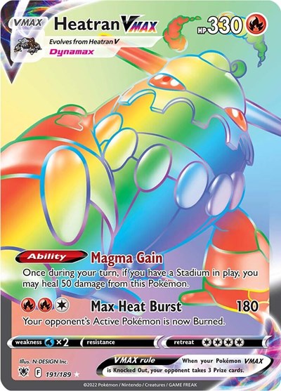 Heatran VMAX #191 Astral Radiance