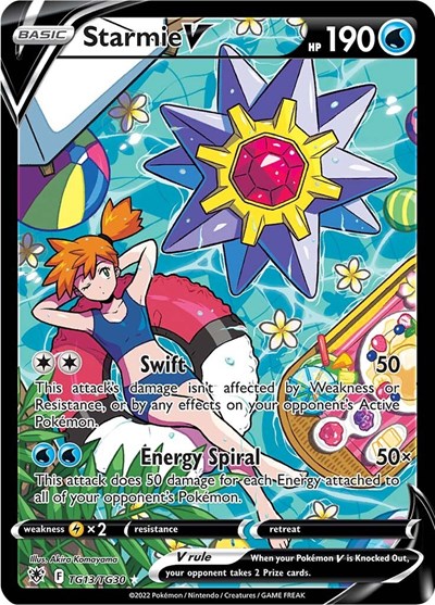 Starmie V #TG13 Astral Radiance Trainer Gallery