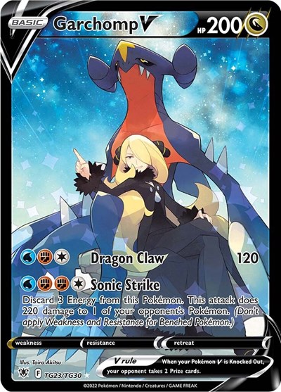 Garchomp V #TG23 Astral Radiance Trainer Gallery