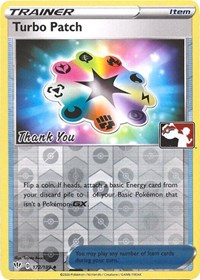 Turbo Patch (Pokemon League) [Thank You] #172 League & Championship Cards