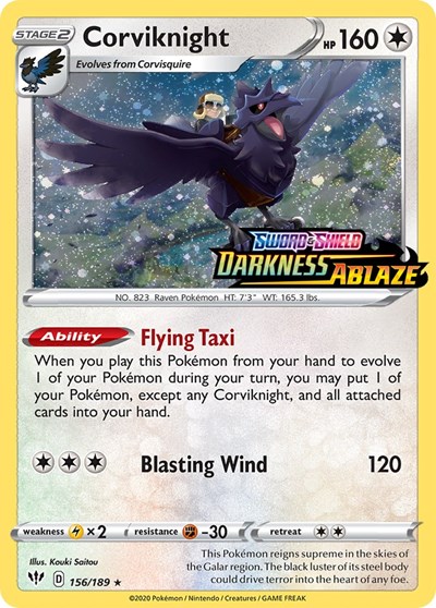 Corviknight #156 Miscellaneous Cards & Products