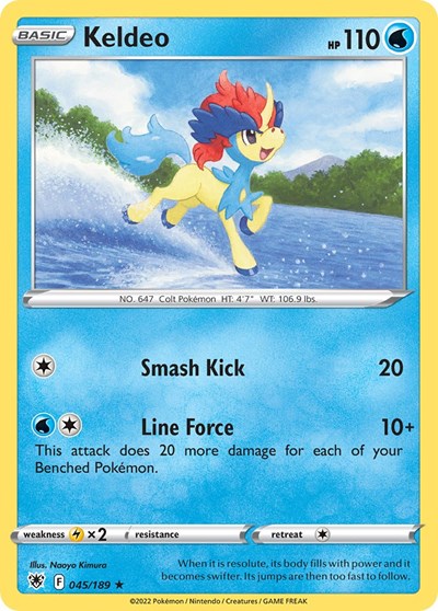 Keldeo #45 Deck Exclusives