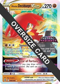 Hisuian Decidueye VSTAR #84 Jumbo Cards