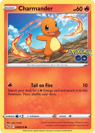 Charmander #8 Pokemon GO