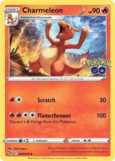 Charmeleon #9 Pokemon GO