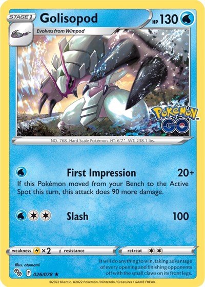 Golisopod #26 Pokemon GO