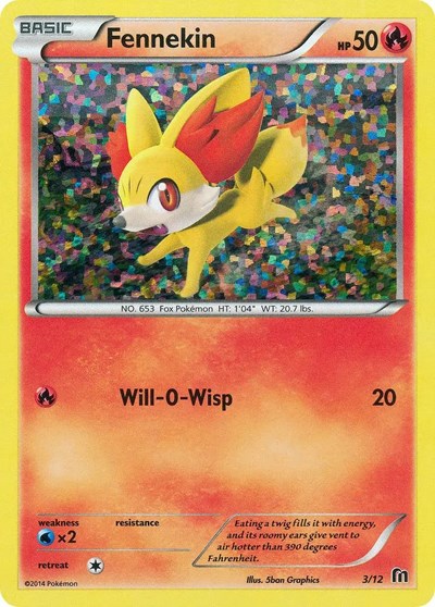 Fennekin #3 McDonald's Promos 2016