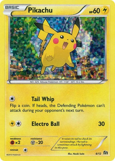 Pikachu #6 McDonald's Promos 2016