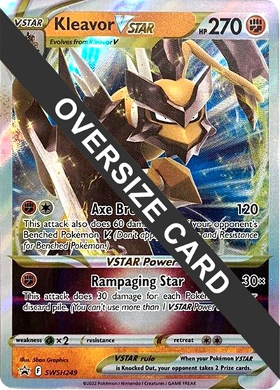 Kleavor VSTAR #SWSH249 Jumbo Cards