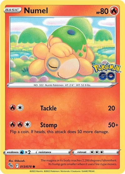 Numel #13 Pokemon GO