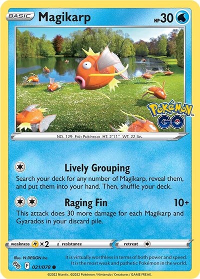 Magikarp #21 Pokemon GO