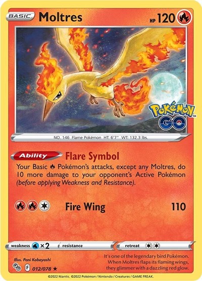 Moltres #12 Pokemon GO
