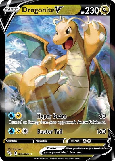 Dragonite V #49 Pokemon GO