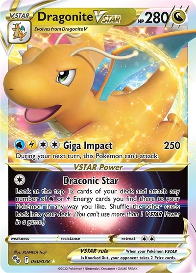 Dragonite VSTAR #50 Pokemon GO