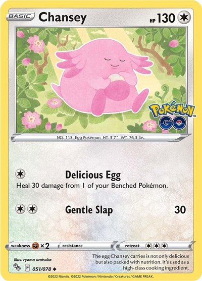 Chansey #51 Pokemon GO