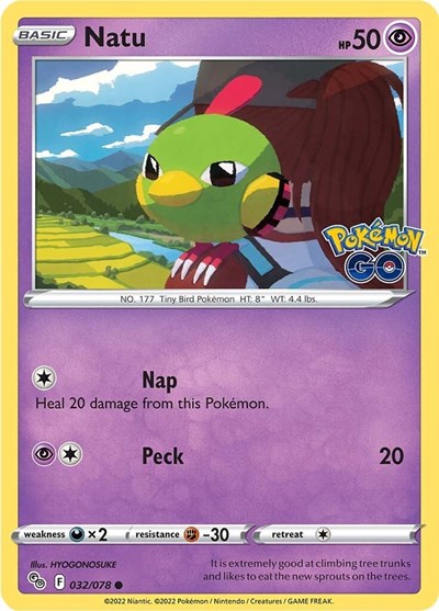 Natu #32 Pokemon GO