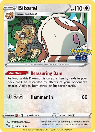 Bibarel #60 Pokemon GO