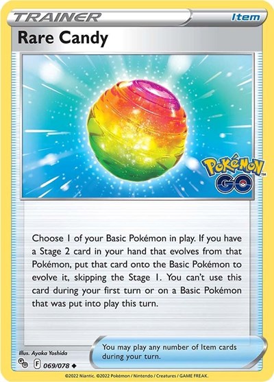 Rare Candy #69 Pokemon GO