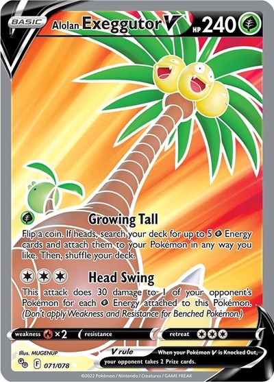 Alolan Exeggutor V #71 Pokemon GO