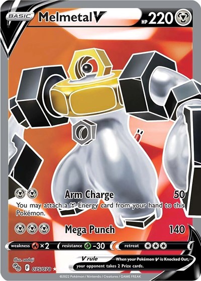 Melmetal V #75 Pokemon GO
