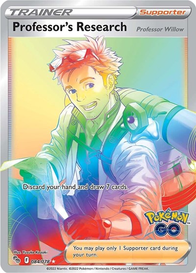 Professor's Research [Professor Willow] #84 Pokemon GO