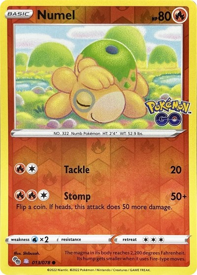 Numel #13 Pokemon GO