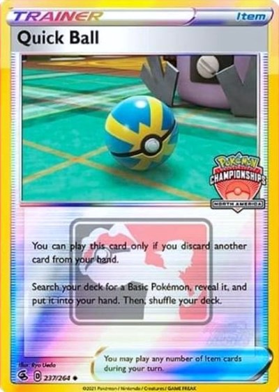 Quick Ball #237 League & Championship Cards