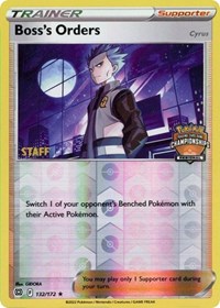 Boss's Orders (Regional Championships) [Staff] #132 League & Championship Cards