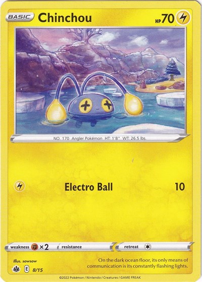 Chinchou #8 McDonald's Promos 2022