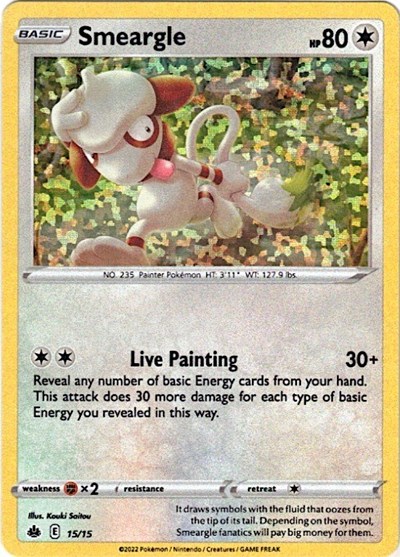 Smeargle #15 McDonald's Promos 2022