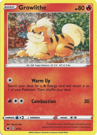 Growlithe #4 McDonald's Promos 2022