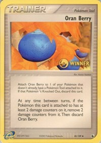 Oran Berry [Winner] #85 League & Championship Cards