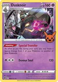 Dusknoir Trick or Trade BOOster Bundle #62