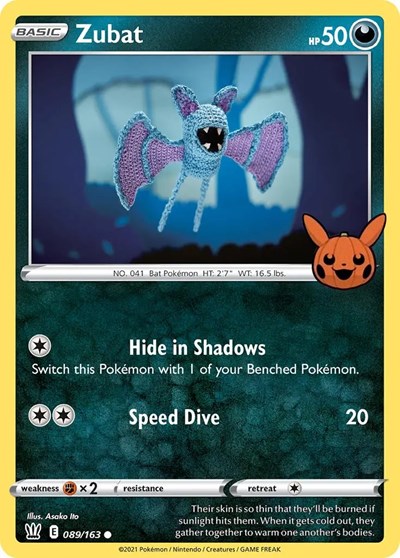 Zubat #89 Trick or Trade BOOster Bundle