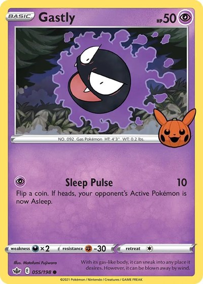 Gastly #55 PSA 10