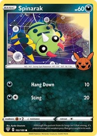 Spinarak #102 Trick or Trade BOOster Bundle