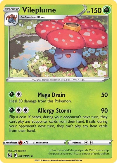Vileplume #3 Lost Origin