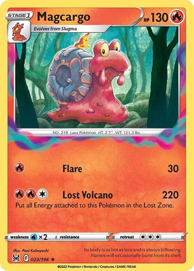 Magcargo #22 Lost Origin