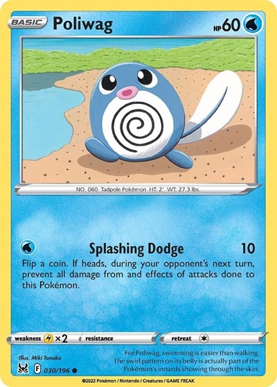 Poliwag #30 Lost Origin