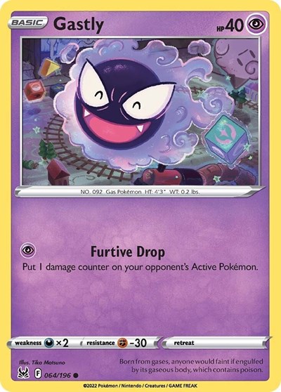 Gastly #64 Lost Origin