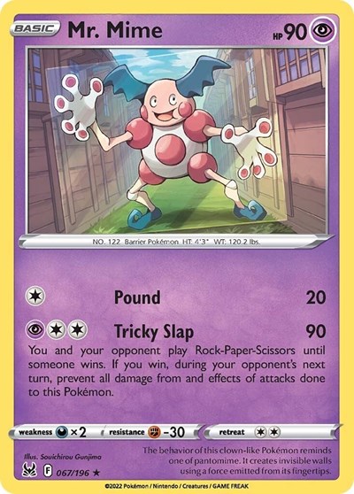 Mr. Mime #67 Lost Origin