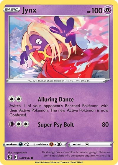 Jynx #68 Lost Origin