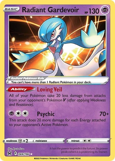 Radiant Gardevoir #69 Lost Origin