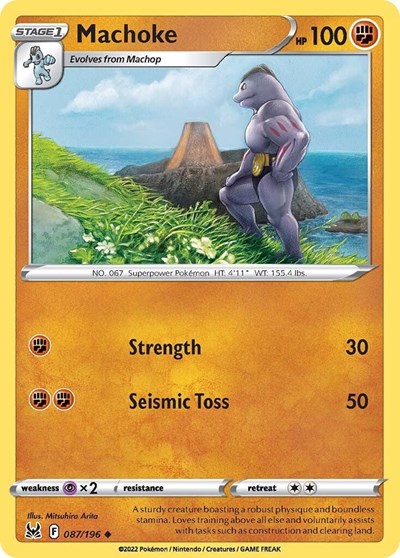 Machoke #87 Lost Origin