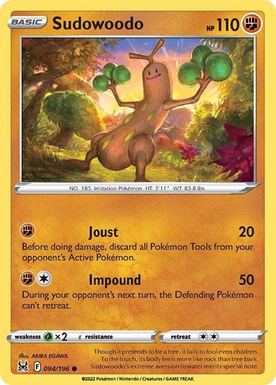 Sudowoodo #94 Lost Origin