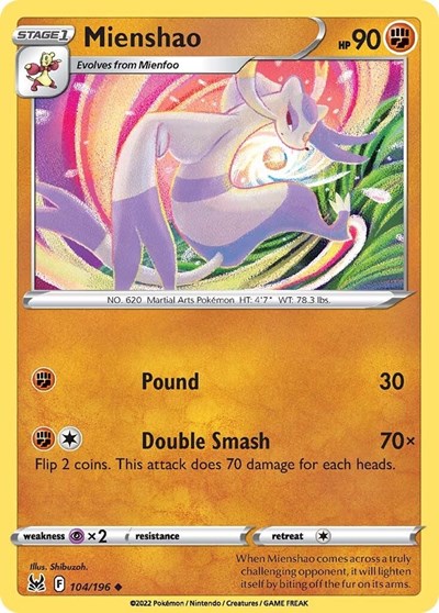 Mienshao #104 Lost Origin