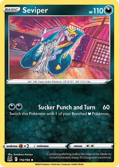 Seviper #116 Lost Origin