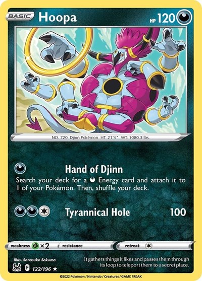 Hoopa #122 Lost Origin